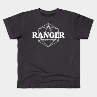 DnD Ranger D20 Symbol Print Kids T-Shirt